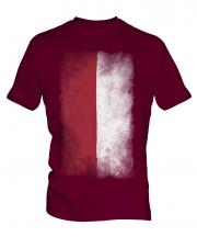 Monaco Faded Flag Mens T-Shirt