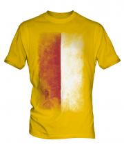 Monaco Faded Flag Mens T-Shirt