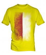 Monaco Faded Flag Mens T-Shirt