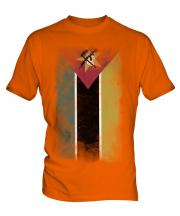 Mozambique Faded Flag Mens T-Shirt