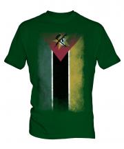 Mozambique Faded Flag Mens T-Shirt