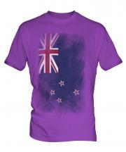 New Zealand Faded Flag Mens T-Shirt