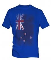 New Zealand Faded Flag Mens T-Shirt