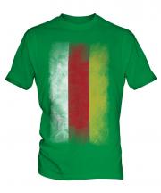 North Ossetia Faded Flag Mens T-Shirt