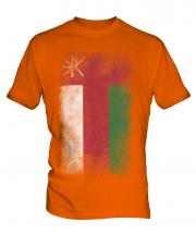 Oman Faded Flag Mens T-Shirt