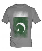 Pakistan Faded Flag Mens T-Shirt