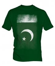 Pakistan Faded Flag Mens T-Shirt
