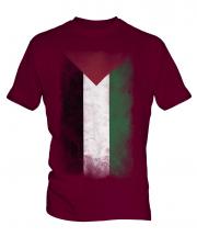Palestine Faded Flag Mens T-Shirt