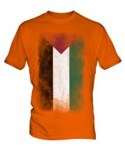 Palestine Faded Flag Mens T-Shirt