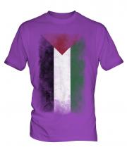 Palestine Faded Flag Mens T-Shirt