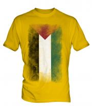 Palestine Faded Flag Mens T-Shirt