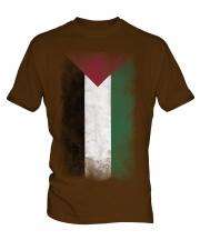 Palestine Faded Flag Mens T-Shirt