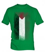 Palestine Faded Flag Mens T-Shirt