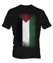 Palestine Faded Flag Mens T-Shirt