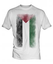 Palestine Faded Flag Mens T-Shirt