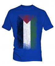 Palestine Faded Flag Mens T-Shirt
