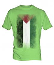 Palestine Faded Flag Mens T-Shirt