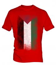 Palestine Faded Flag Mens T-Shirt