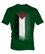 Palestine Faded Flag Mens T-Shirt