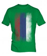 Republika Srpska Faded Flag Mens T-Shirt
