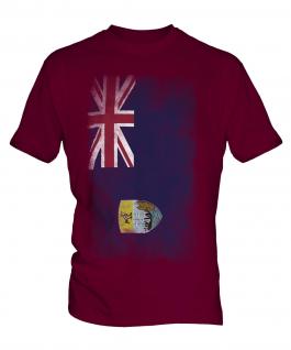 Saint Helena Faded Flag Mens T-Shirt