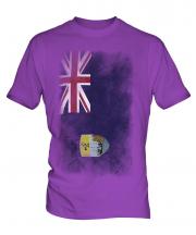 Saint Helena Faded Flag Mens T-Shirt
