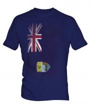 Saint Helena Faded Flag Mens T-Shirt
