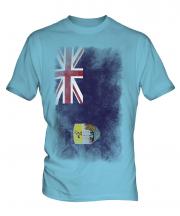 Saint Helena Faded Flag Mens T-Shirt