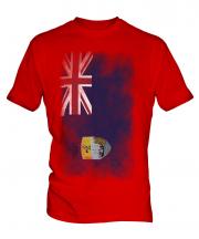 Saint Helena Faded Flag Mens T-Shirt