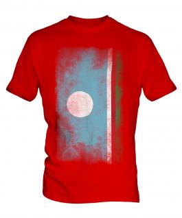 Sakha Republic Faded Flag Mens T-Shirt