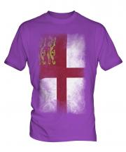 Sark Faded Flag Mens T-Shirt