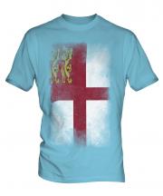 Sark Faded Flag Mens T-Shirt