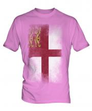 Sark Faded Flag Mens T-Shirt