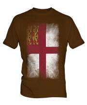 Sark Faded Flag Mens T-Shirt