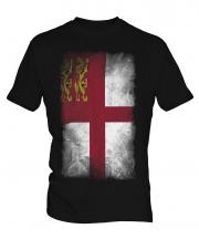 Sark Faded Flag Mens T-Shirt