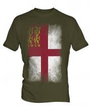 Sark Faded Flag Mens T-Shirt