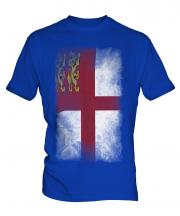 Sark Faded Flag Mens T-Shirt