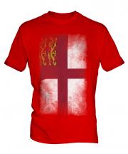 Sark Faded Flag Mens T-Shirt