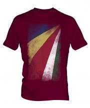 Seychelles Faded Flag Mens T-Shirt