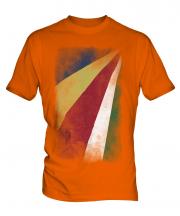 Seychelles Faded Flag Mens T-Shirt