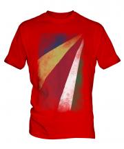 Seychelles Faded Flag Mens T-Shirt