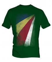 Seychelles Faded Flag Mens T-Shirt