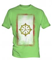 Sikkim Faded Flag Mens T-Shirt