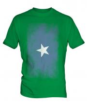Somalia Faded Flag Mens T-Shirt