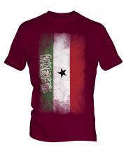 Somaliland Faded Flag Mens T-Shirt