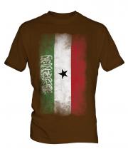 Somaliland Faded Flag Mens T-Shirt