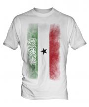 Somaliland Faded Flag Mens T-Shirt
