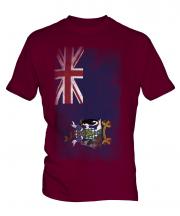 South Georgia Faded Flag Mens T-Shirt