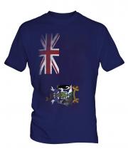 South Georgia Faded Flag Mens T-Shirt