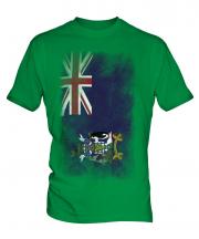 South Georgia Faded Flag Mens T-Shirt